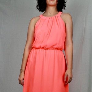 A Bright Pink Dress